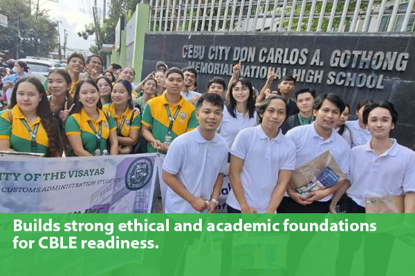 Bachelor of Science in Customs Administration