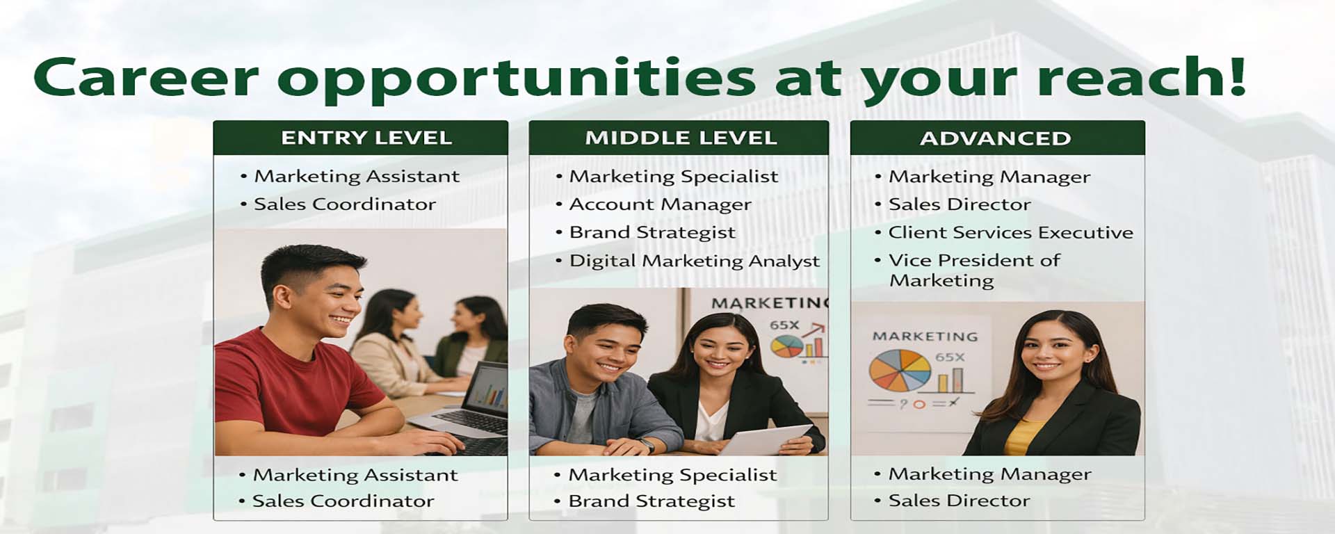 BSBA, major in Marketing Management