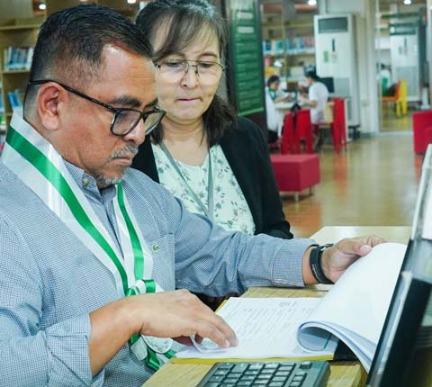CHED Visits UV for Master of Science in Psychology Evaluation and Validation