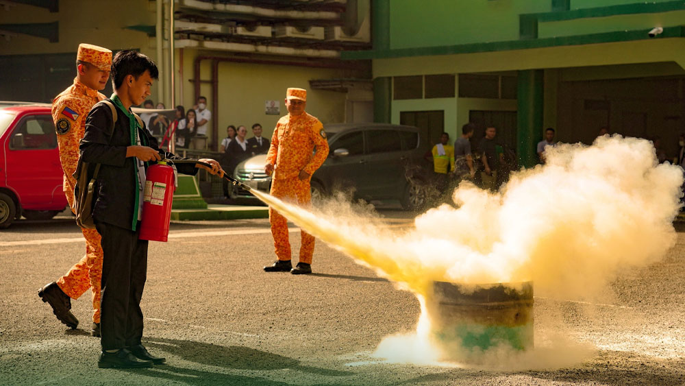 UV Conducts Campus Fire Drill for Safety
