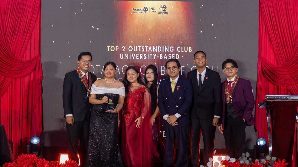 Rotaract UV Chapter celebrates decade with multiple prestigious awards